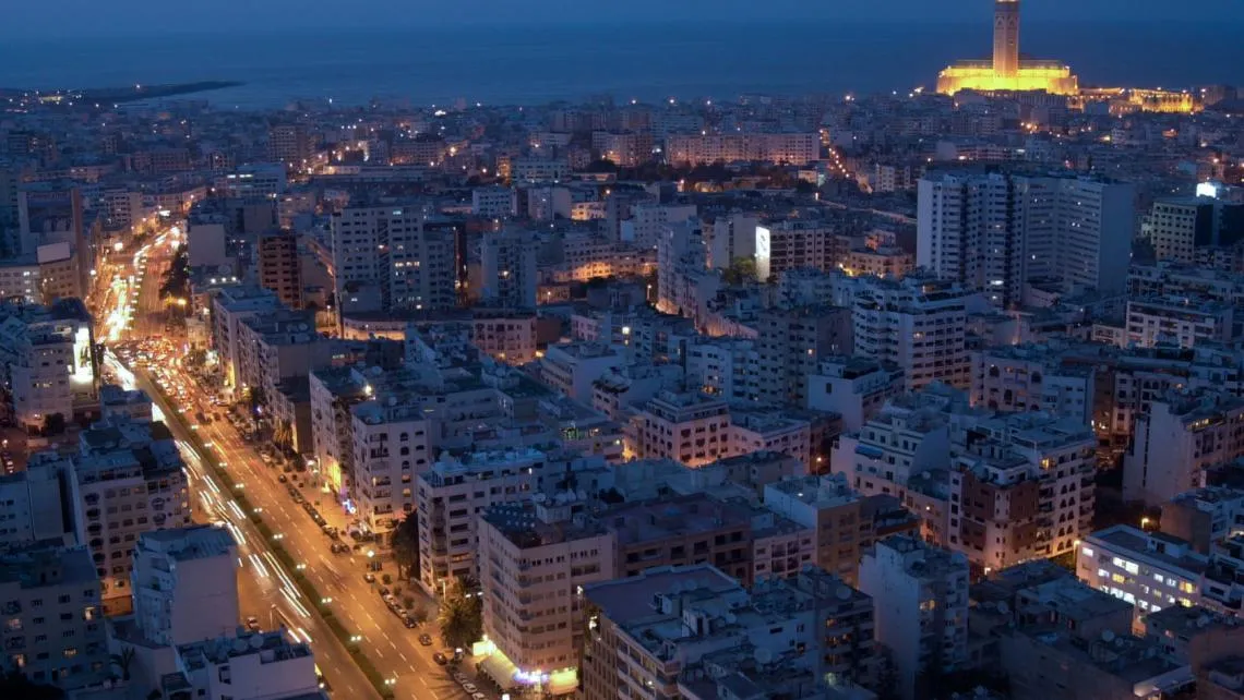 Ville de Casablanca Maroc